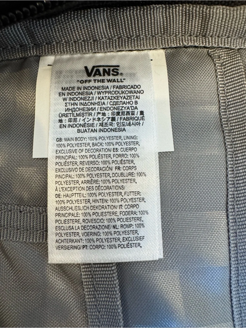 Vans Construct Backpack Khaki & Olive Green